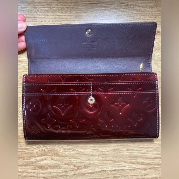 Louis Vuitton Vernis Sarah Wallet (TH3067) - Picture 6 of 17